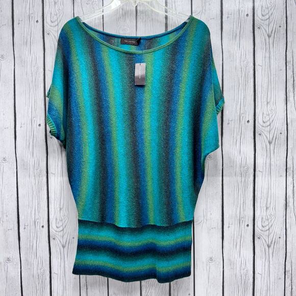 NWT The Limited Green Blue Ombré Dolman Sleeved Sweater - Medium - Picture 1 of 4